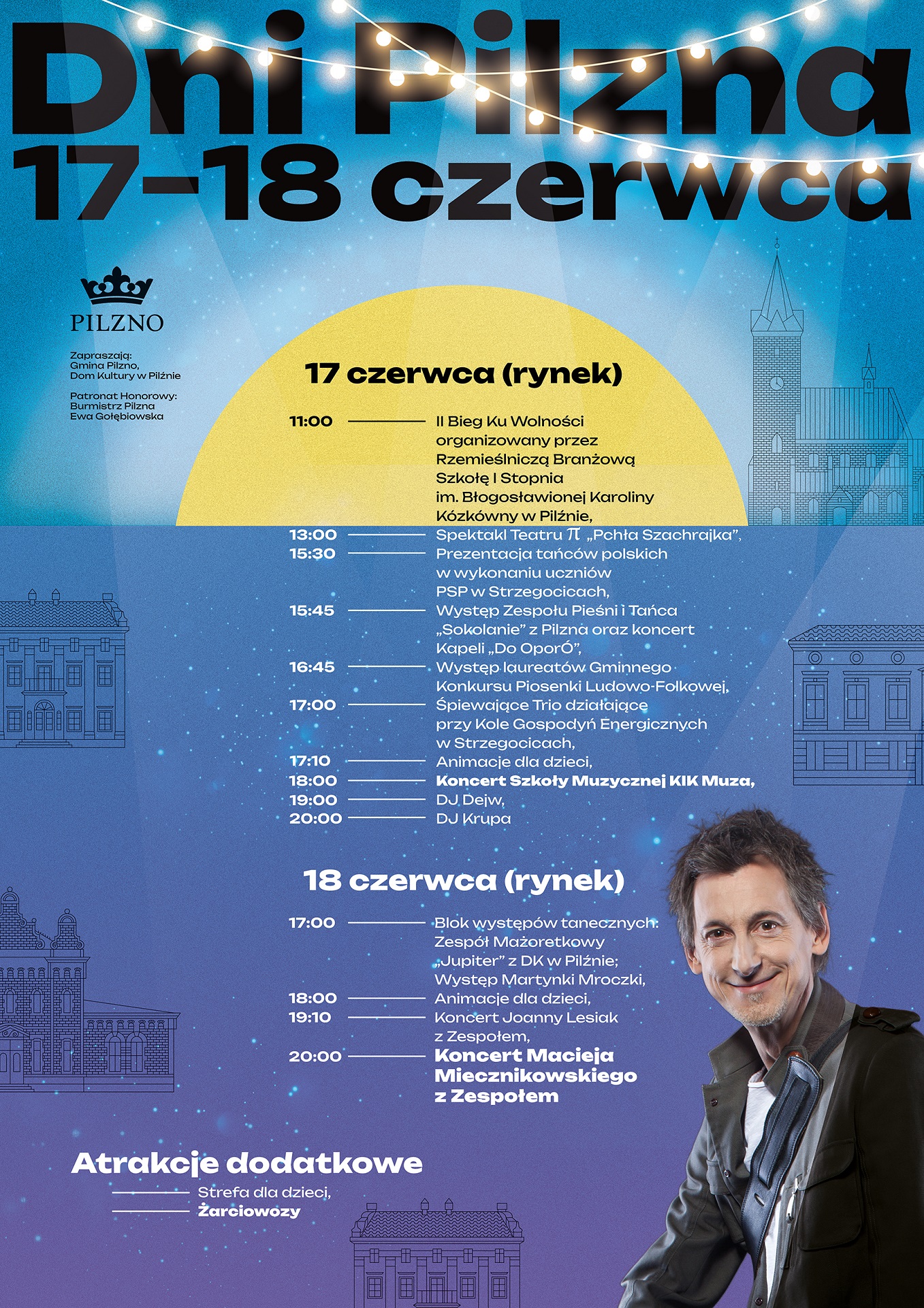 Plakat obchodów Dni Pilzna 2023